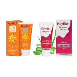 Kaylite UV Kool Suncreen + Pink Face Wash