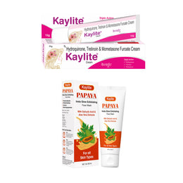 Kaylite Face Cream 15 gm + Kaylite Papaya Face Wash