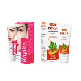 Kaylite Face Cream 30 gm + Kaylite Papaya Face Wash